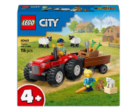 LEGO City 60461 Czerwony traktor z przyczepą i owocami - 1284267 - zdjęcie 1